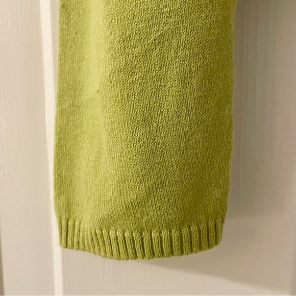 Vintage 90s light olive green sweater - Picture 7 of 10
